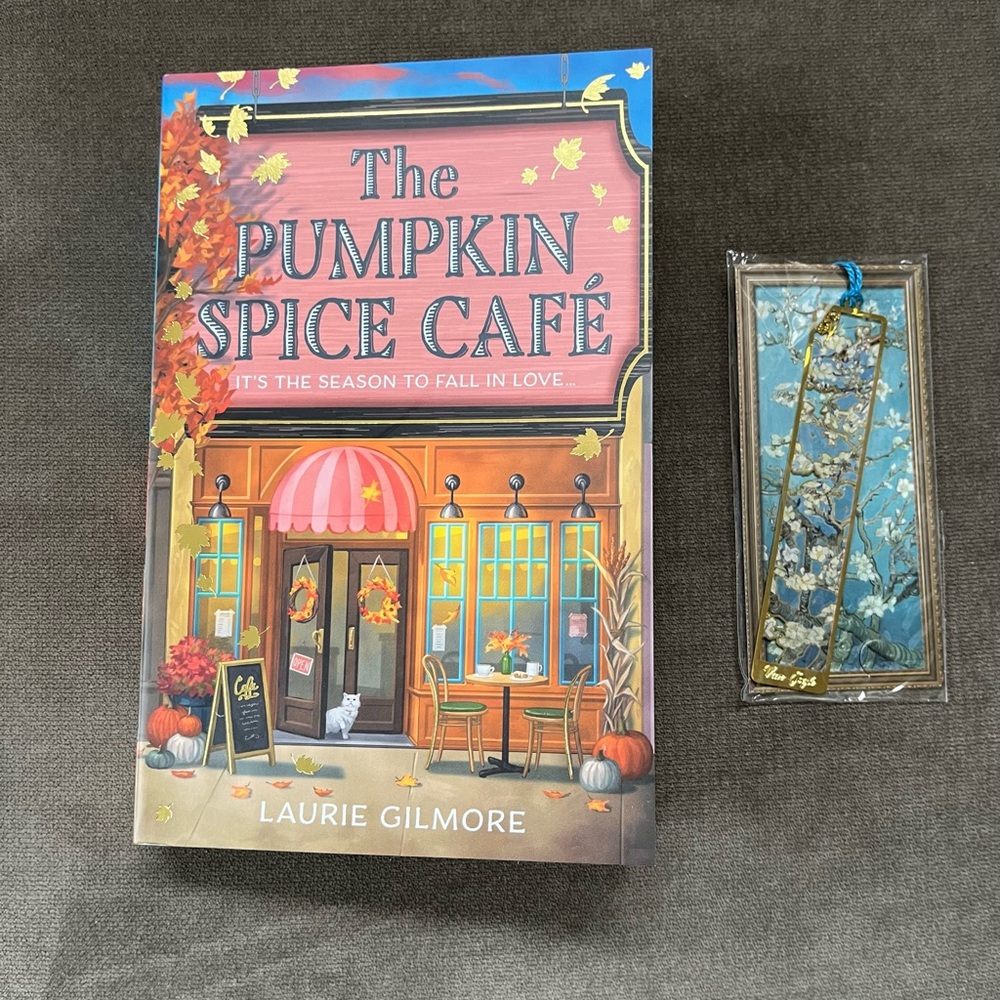The Pumpkin Spice Café Book with Bookmark